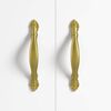 vidaXL Handle 923 pcs Gold Zinc Alloy