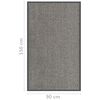 vidaXL Doormat Tufted 90x150 cm Light Brown