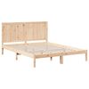 vidaXL Extra Long Bed Frame without Mattress 140x210 cm Solid Wood