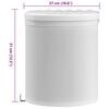 vidaXL Kitchen Built-in Dust Bin Plastic 12 L