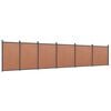vidaXL Fence Panel Brown 1045x186 cm WPC