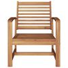vidaXL Chair 2 pcs Brown 65 x 60 x 76.5 cm Solid Teak Wood