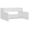 vidaXL Sink Cabinet White 90x38.5x46 cm Engineered Wood