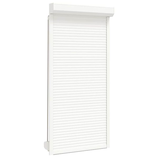 vidaXL Roller Shutter Aluminium 100x210 cm White