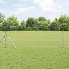 vidaXL Hexagon Fence Silver 0.4 x 50 m Galvanised steel