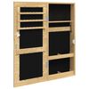 vidaXL Mirror Jewellery Cabinet Wall Mounted 30x8.5x67 cm