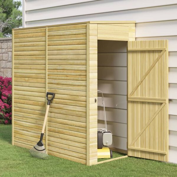 vidaXL Garden Storage Shed 100x210x218 cm Impregnated Pinewood