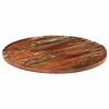 vidaXL Table Top Ø 80x1.5 cm Round Solid Wood Reclaimed