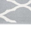 vidaXL Runner Rug BCF Grey and White 60x500 cm