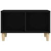 vidaXL Coffee Table Black 60x50x36.5 cm Engineered Wood