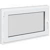 vidaXL Basement Window "RISOR" 100x60 cm Tilt&Turn DIN Left Anthracite