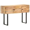 vidaXL Sideboard 116x35x75 cm Solid Mango Wood