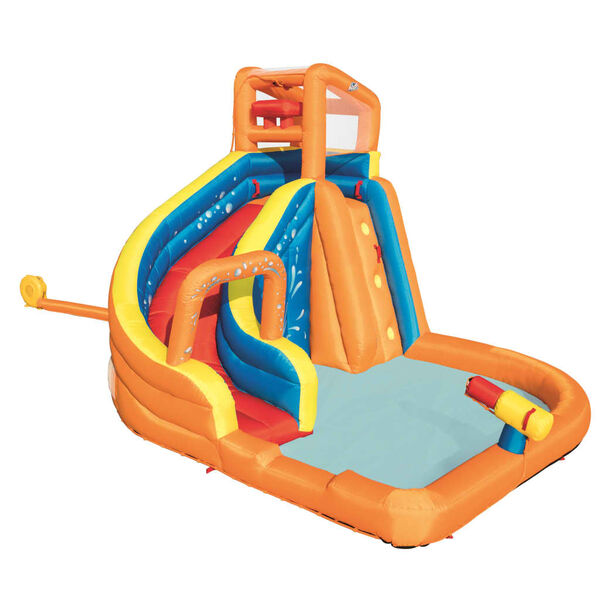 Bestway H2OGO Water Slide Turbo Splash Water Zone-Mega Water Park 53301