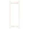 vidaXL Towel Rack White 23x18x60 cm Solid Wood Pine