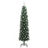 vidaXL Artificial Christmas Tree with 300 LEDs with Stand Green 240 cm