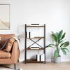 vidaXL Bookshelf Old wood 60 x 30 x 120 cm Engineered Wood