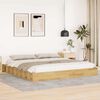 vidaXL Bed Frame without Mattress 180x200 cm Solid Wood Oak