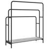 vidaXL Cloth Rack Grey Sonoma 90 x 30 x 100.5 cm Engineered wood