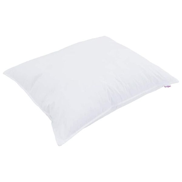 vidaXL Duvet with Pillow 2 pcs White Microfiber