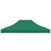 vidaXL Party Tent Roof 4x3 m Green 270 g/m²