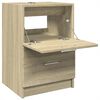 vidaXL Sink Cabinet Sonoma Oak 40x37x59 cm Engineered Wood