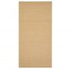 vidaXL Rug Natural Sisal 100x200 cm