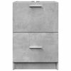 vidaXL Sink Cabinet Concrete Grey 40x37x59 cm Engineered Wood
