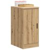 vidaXL Garage Storage Cabinet Artisan Oak 40x51x85 cm Solid Wood Pine