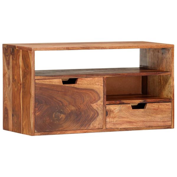 vidaXL TV Cabinet 80x30x42 cm Solid Wood