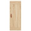vidaXL Highboard Sonoma Oak 34.5x34x180 cm Engineered Wood