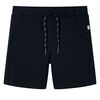 vidaXL Kids'Shorts with Drawstring Navy 128