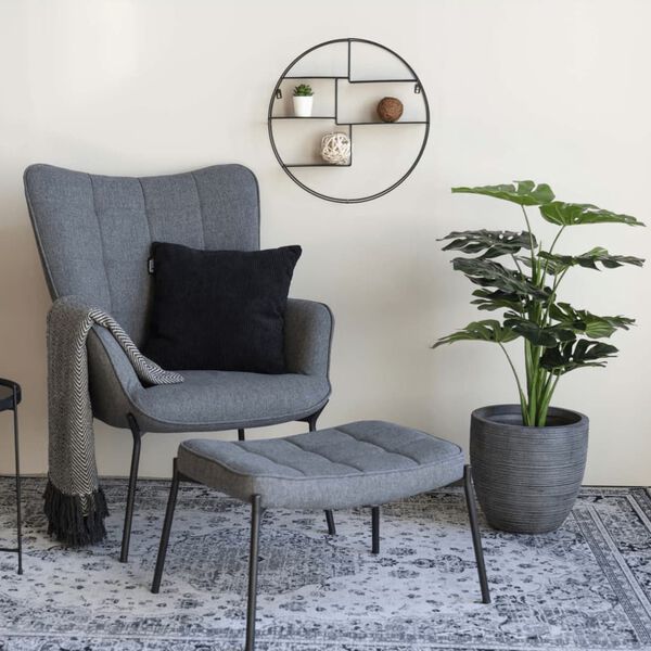 House Nordic Shelf Sophie Steel Black