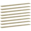 vidaXL Bookshelf Boards 8 pcs Sonoma Oak 100x10x1.5 cm Engineered Wood