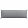 vidaXL Sofa Pillows 2 pcs Light Grey 120 x 40 cm Fabric