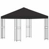 vidaXL Gazebo 3 x 3 m Anthracite Polyester and Steel 190 gsm