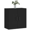 vidaXL Wall Cabinet Black 60x31x60 cm Engineered Wood