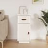 vidaXL Sideboard White 34x40x75 cm Solid Wood Pine