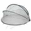 vidaXL Pool Dome Folding Manual Transparent 336 x 322 x 160 cm PVC