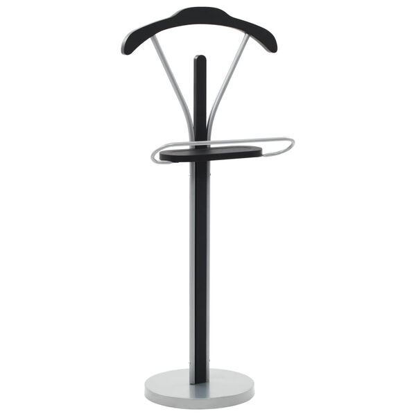 vidaXL Suit Stand 45x35x107 cm Black and Grey