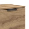 vidaXL Bed Cabinet 2 pcs Artisan Oak 40 x 39 x 40cm Engineered Wood