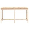 vidaXL Garden Table 203.5x90x110 cm Solid Wood Pine