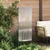 vidaXL Garden Privacy Screen Silver 50 x 140 cm Galvanised steel