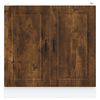 vidaXL Sink Base Cabinet&nbsp;"Porto" Smoked Oak 80x46x81.5 cm&nbsp;Engineered Wood