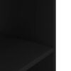 vidaXL Aquarium Stand Black 60.5x36x72.5 cm Engineered Wood
