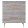 vidaXL Bedside Cabinet Grey Sonoma 40x35x47.5 cm Engineered Wood