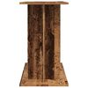vidaXL Aquarium Stand Old Wood 80x35x60 cm Engineered Wood