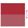 vidaXL Roller Blind Blackout Red 160x175 cm Fabric Width 156.6 cm Polyester