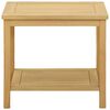 vidaXL Side Table Oil Natural 50 x 35 x 45 cm Solid Acacia Wood