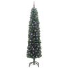 vidaXL Artificial Christmas Tree with 300 LEDs with Stand Green 210 cm