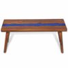 vidaXL Coffee Table Teak Resin 100x50x40 cm